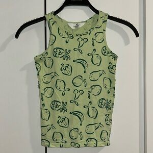 H&M KIDS Green Fruit Tank Top